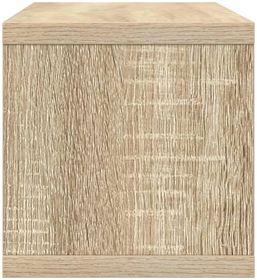 CD saugojimo stovas 2 vnt. Sonoma ąžuolas 40 x 17 x 17 cm