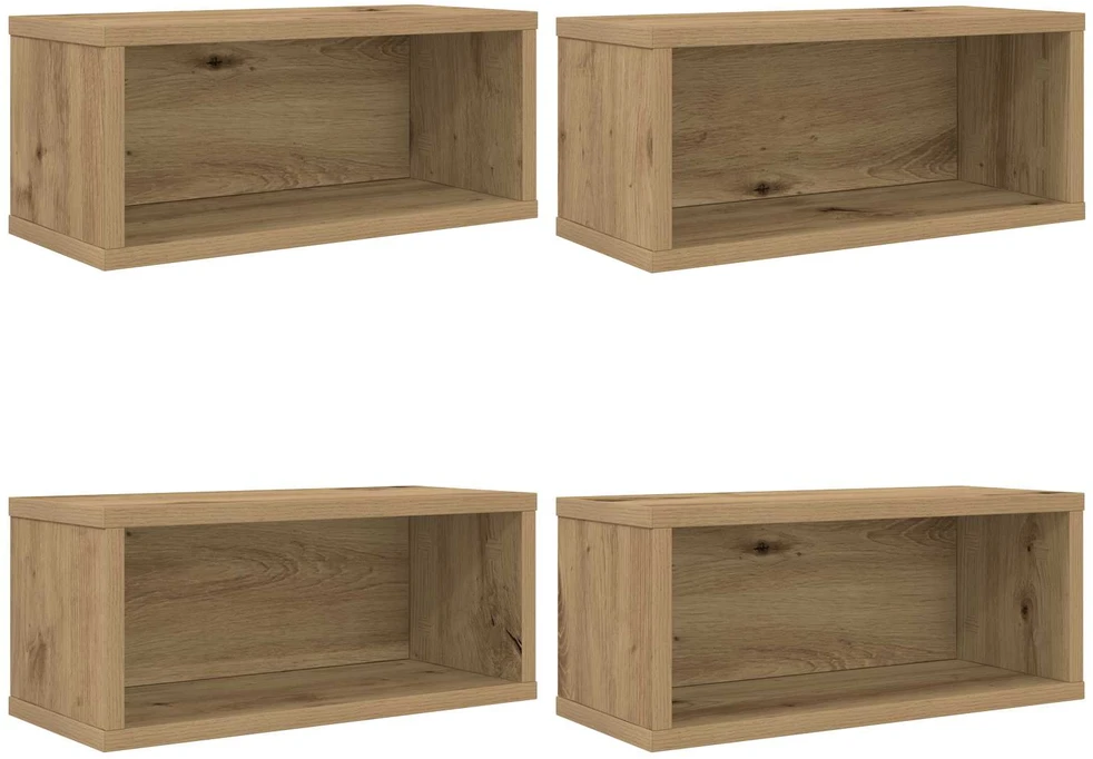 CD saugojimo stovas 4 vnt. Artisano ąžuolo 40 x 17 x 17 cm