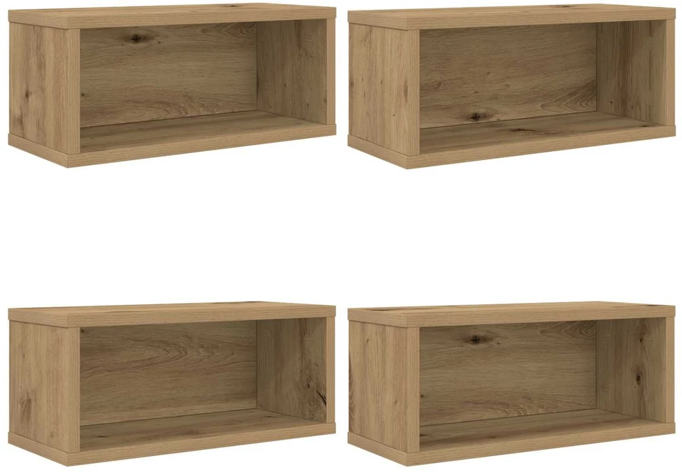 CD saugojimo stovas 4 vnt. Artisano ąžuolo 40 x 17 x 17 cm