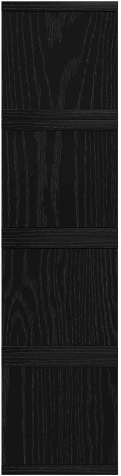 CD saugojimo stovas 4 vnt. Juodojo ąžuolo 40 x 17 x 17 cm