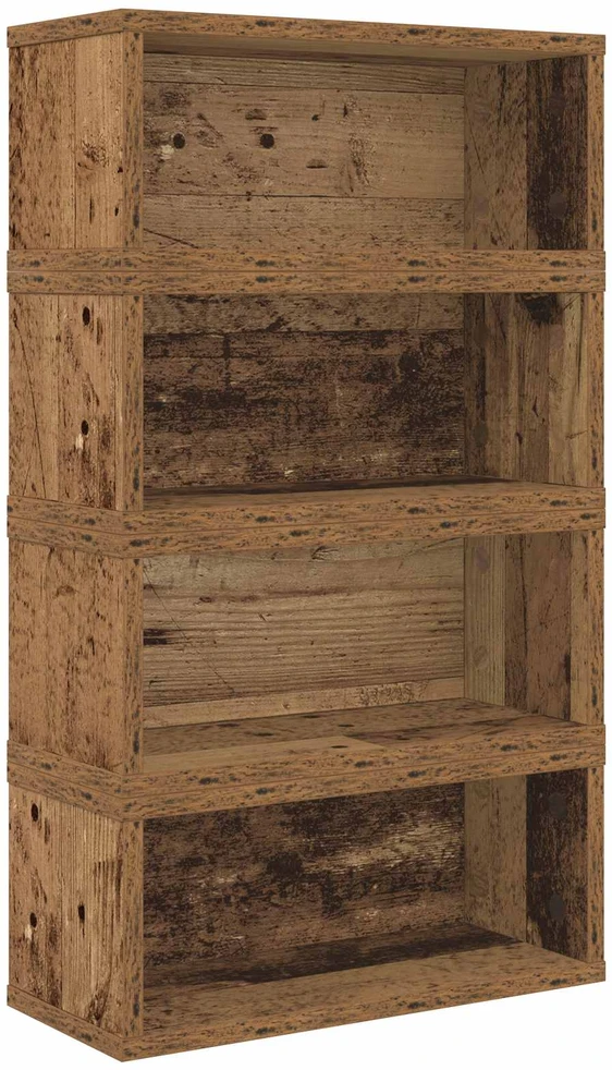 CD saugojimo stovas 4 vnt. Ąžuolo mediena 40 x 17 x 17 cm