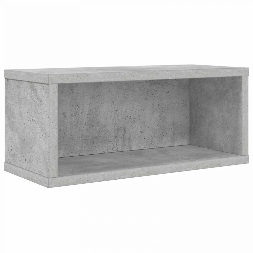 CD saugojimo stovas Betono pilka 40 x 17 x 17 cm