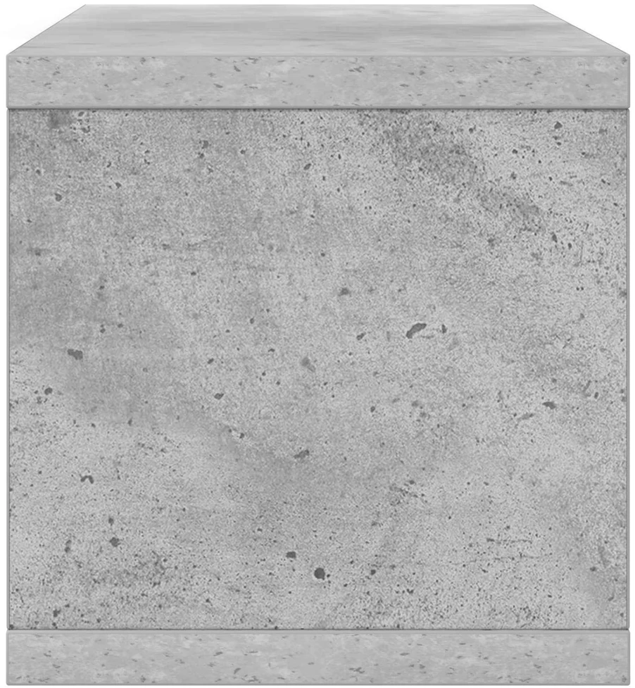 CD saugojimo stovas Betono pilka 40 x 17 x 17 cm