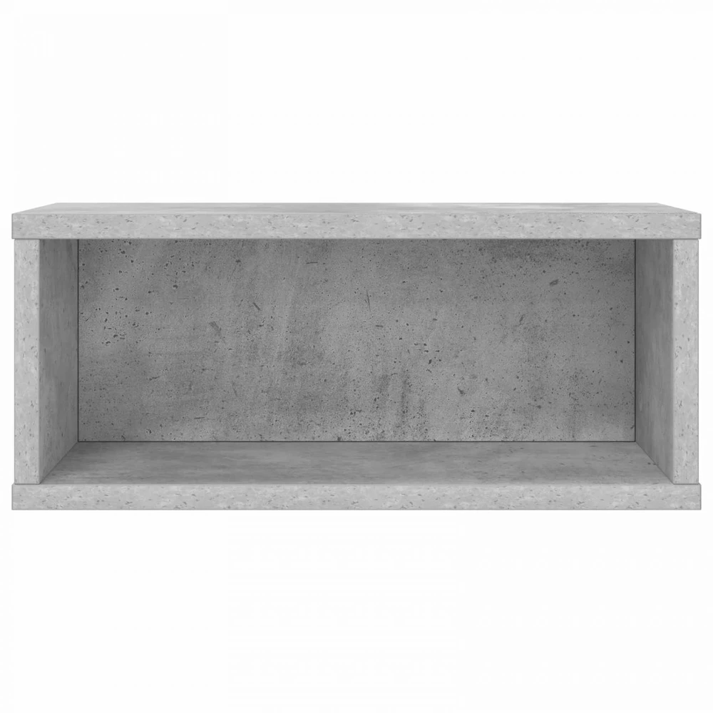 CD saugojimo stovas Betono pilka 40 x 17 x 17 cm