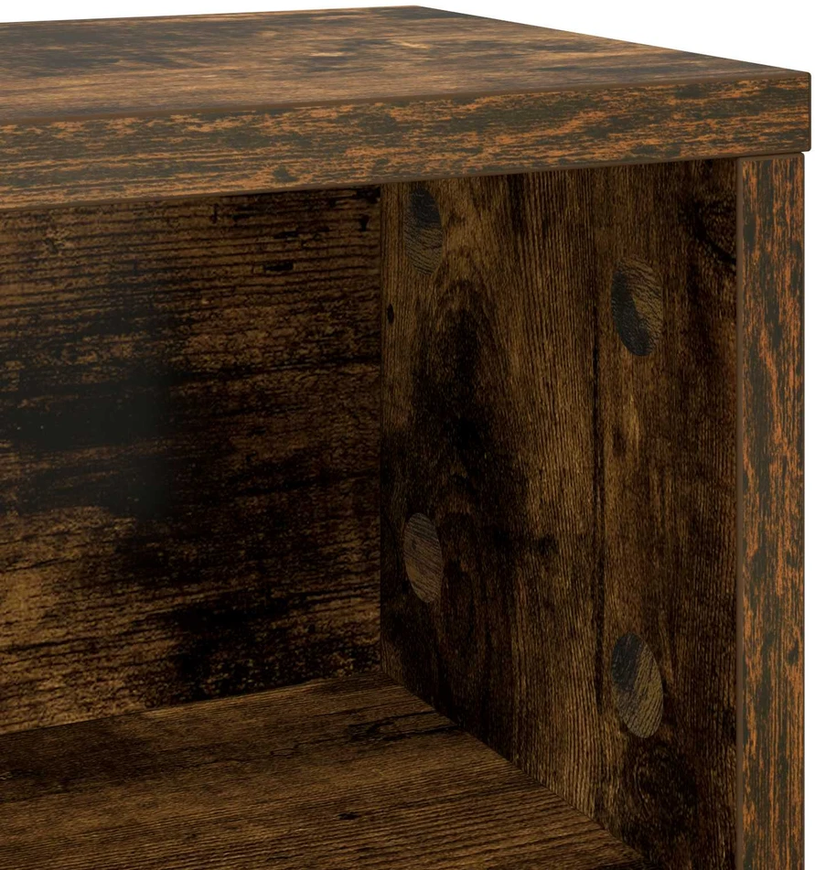 CD saugojimo stovas Dūminio ąžuolo 40 x 17 x 17 cm