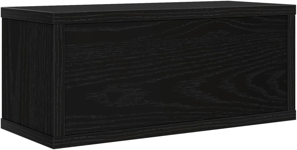 CD saugojimo stovas Juodojo ąžuolo 40 x 17 x 17 cm
