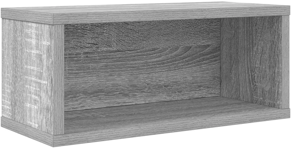 CD saugojimo stovas Pilka Sonoma 40 x 17 x 17 cm
