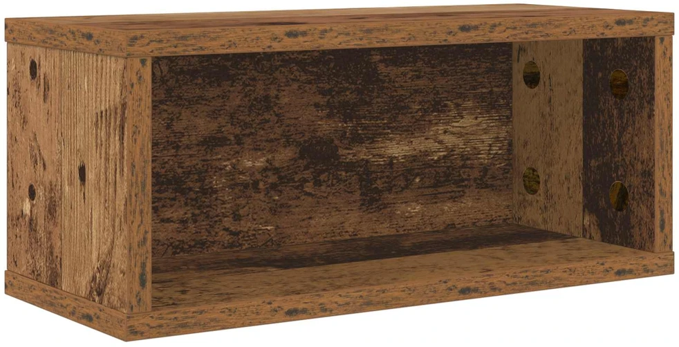 CD saugojimo stovas Ąžuolo mediena 40 x 17 x 17 cm