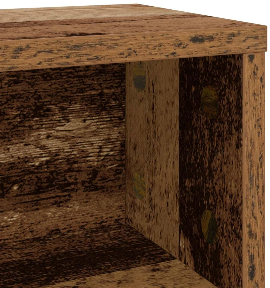CD saugojimo stovas Ąžuolo mediena 40 x 17 x 17 cm