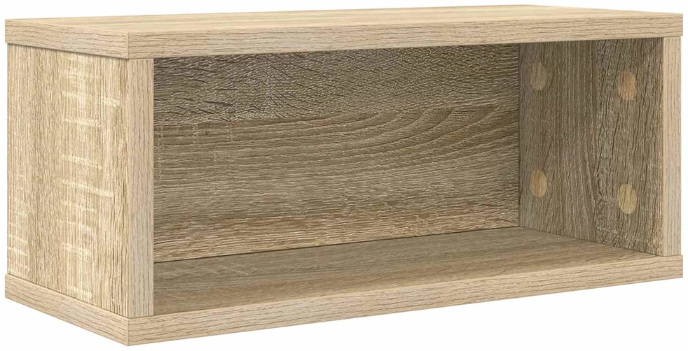 CD saugojimo stovas Sonoma ąžuolas 40 x 17 x 17 cm