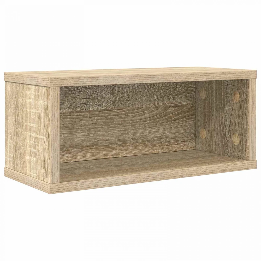 CD saugojimo stovas Sonoma ąžuolas 40 x 17 x 17 cm