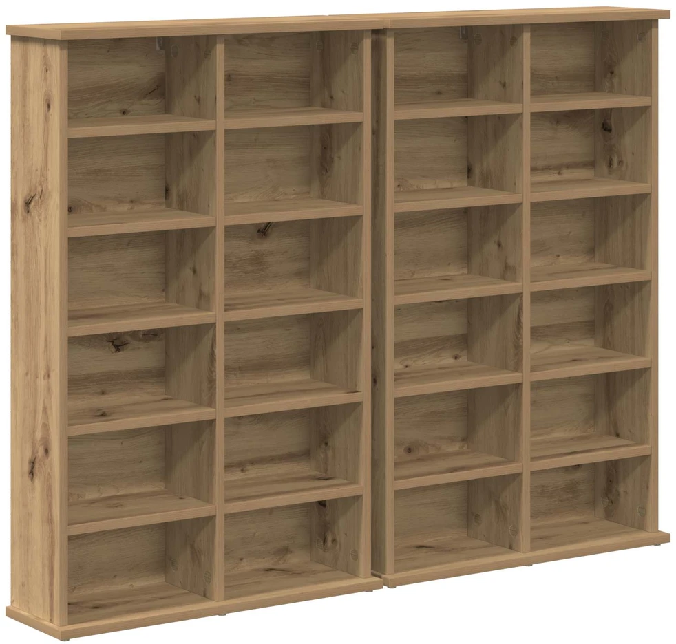 CD spinta 2 vnt. Artisano ąžuolo 60 x 17 x 92 cm