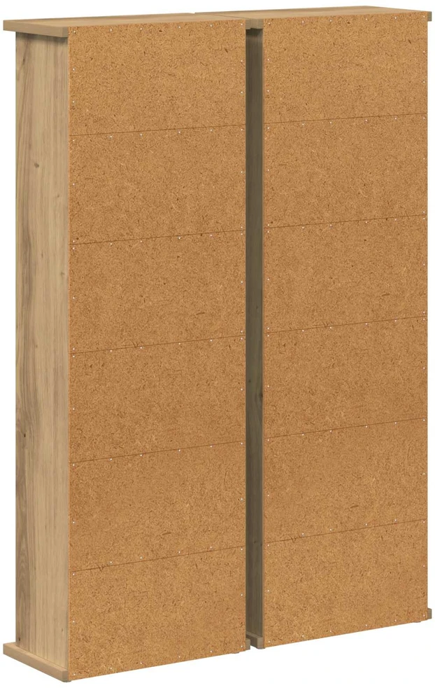 CD spinta 2 vnt. Artisano ąžuolo 60 x 17 x 92 cm