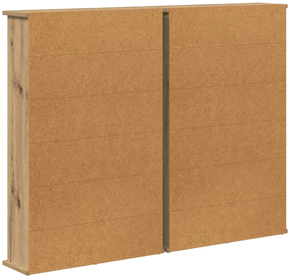 CD spinta 2 vnt. Artisano ąžuolo 60 x 17 x 92 cm