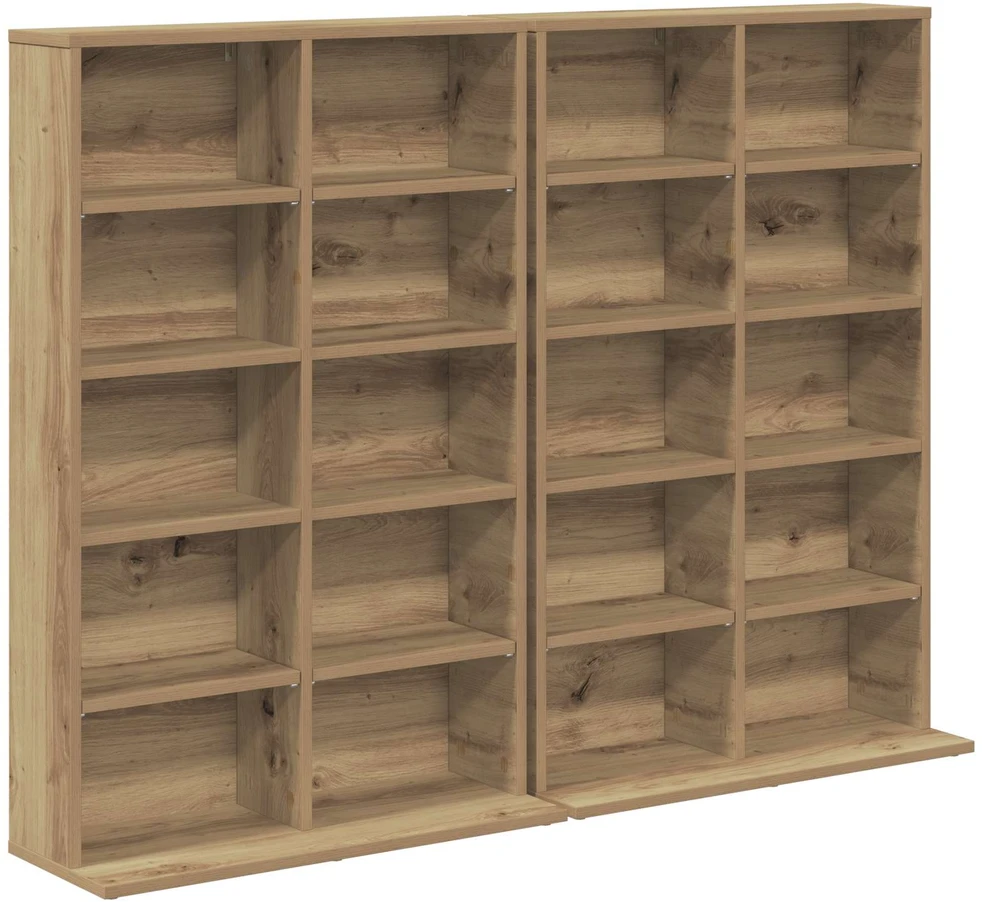 CD spinta 2 vnt. Artisano ąžuolo 65 x 23,5 x 97,5 cm