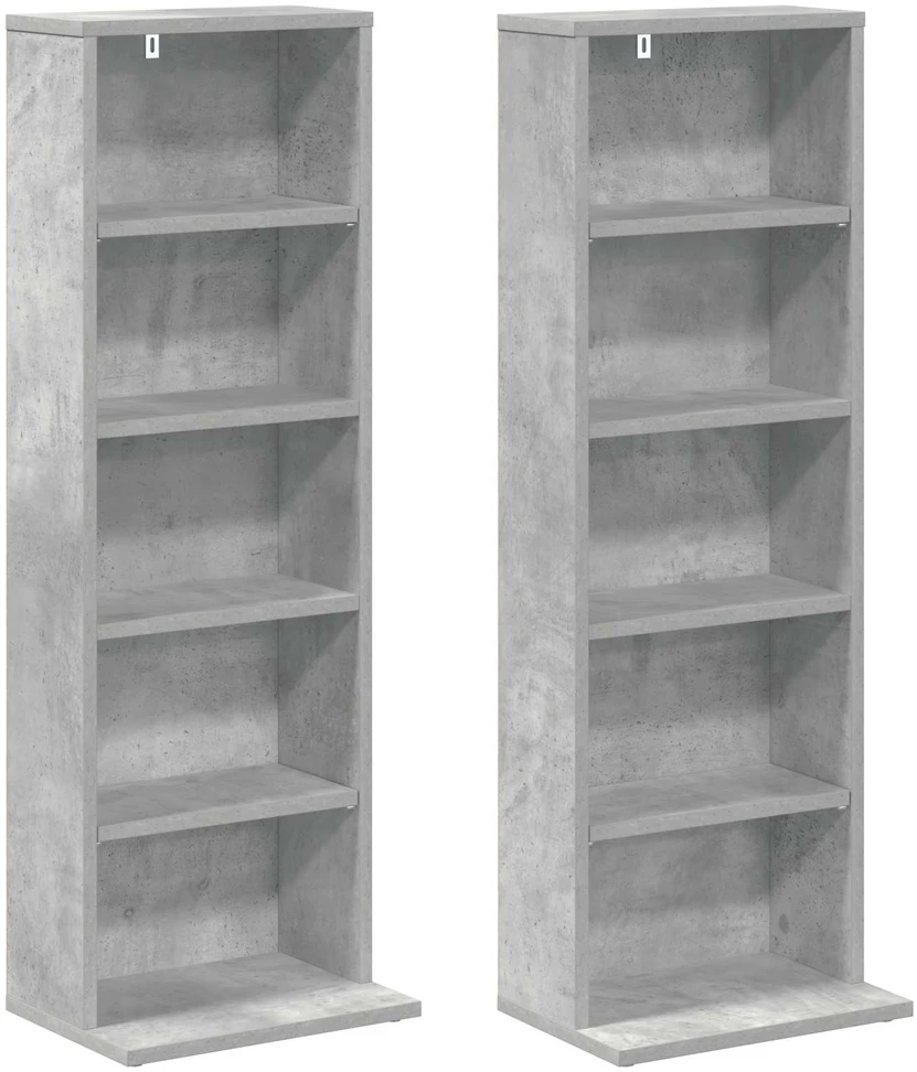 CD spinta 2 vnt. Betono pilka 33 x 23,5 x 97,5 cm