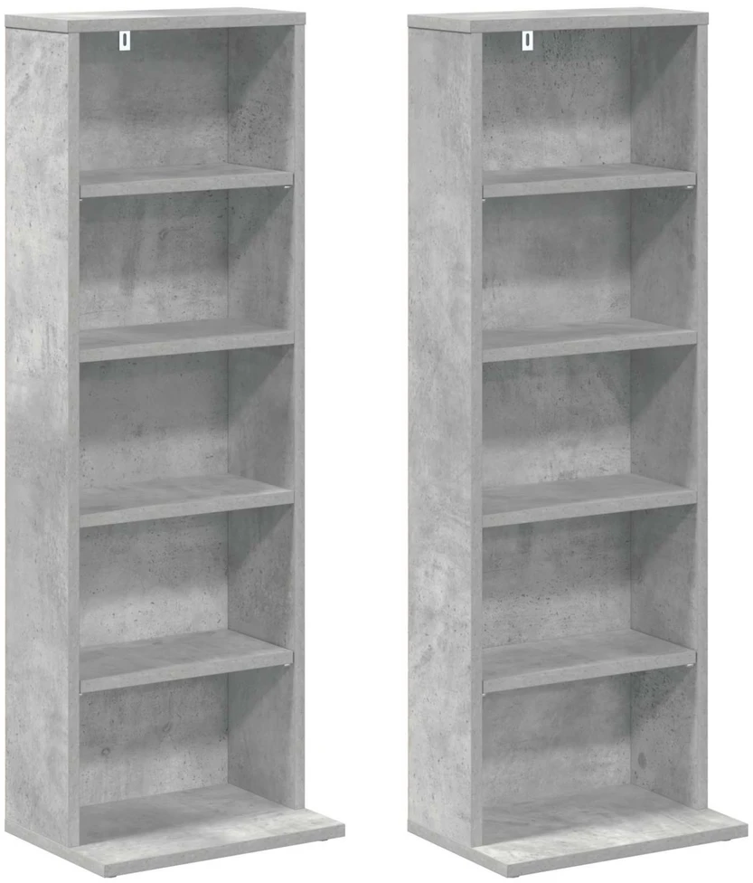 CD spinta 2 vnt. Betono pilka 33 x 23,5 x 97,5 cm
