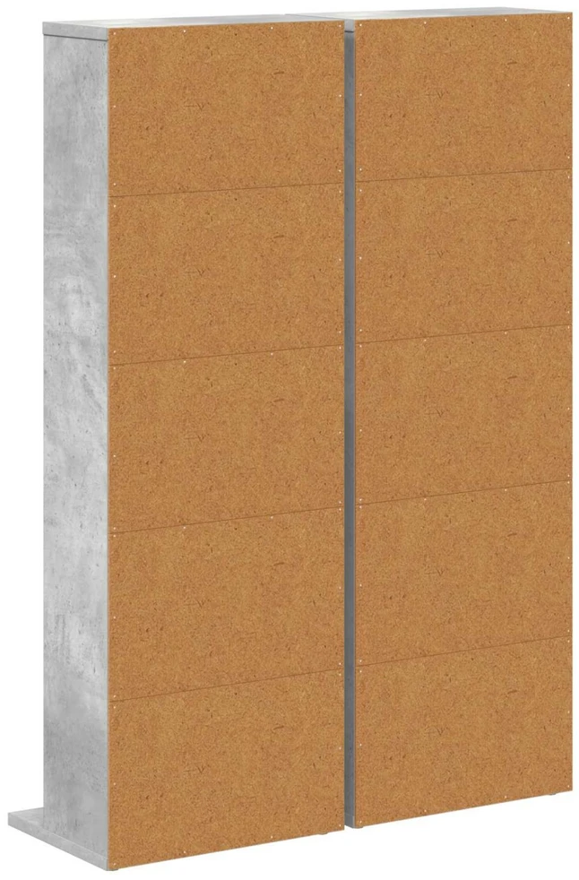 CD spinta 2 vnt. Betono pilka 33 x 23,5 x 97,5 cm