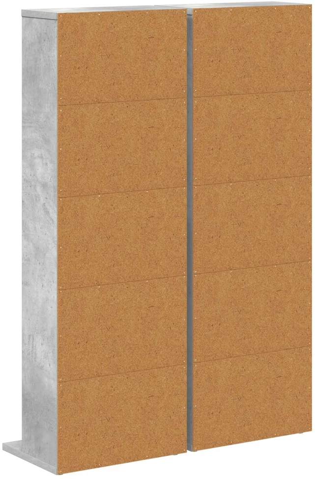 CD spinta 2 vnt. Betono pilka 33 x 23,5 x 97,5 cm