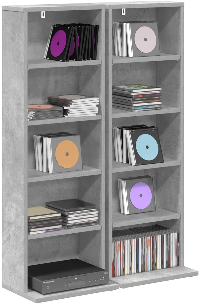 CD spinta 2 vnt. Betono pilka 33 x 23,5 x 97,5 cm