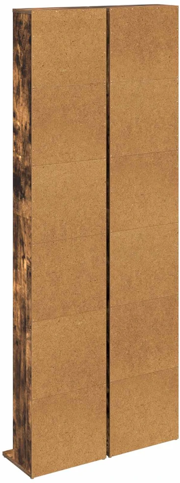 CD spinta 2 vnt. Dūminio ąžuolo 33 x 23,5 x 175 cm