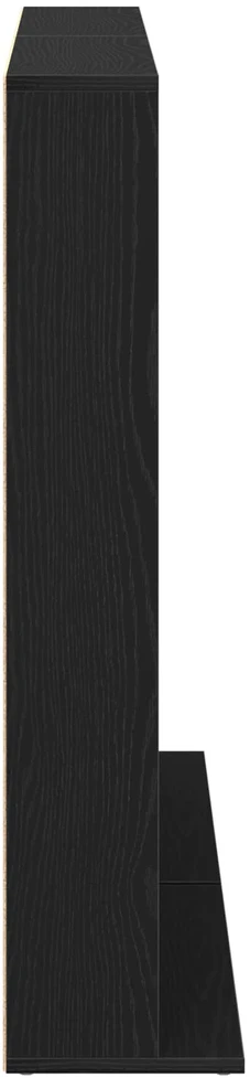 CD spinta 2 vnt. Juodojo ąžuolo 65 x 23,5 x 97,5 cm