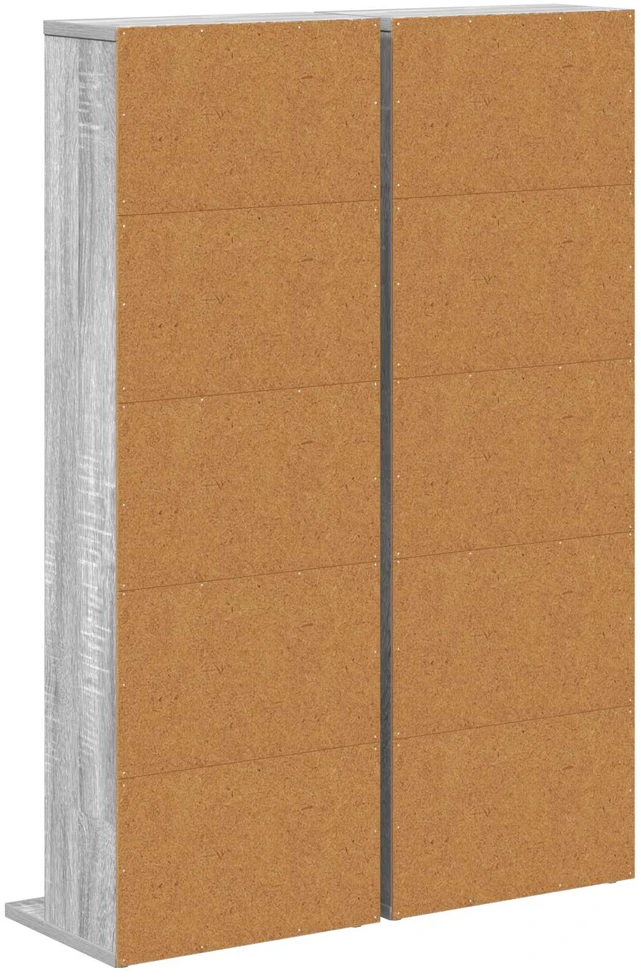 CD spinta 2 vnt. Pilka Sonoma 33 x 23,5 x 97,5 cm