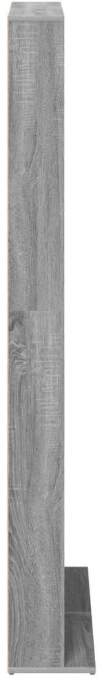 CD spinta 2 vnt. Pilka Sonoma 33 x 23,5 x 175 cm