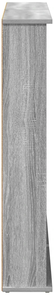 CD spinta 2 vnt. Pilka Sonoma 60 x 17 x 92 cm Apdirbta mediena
