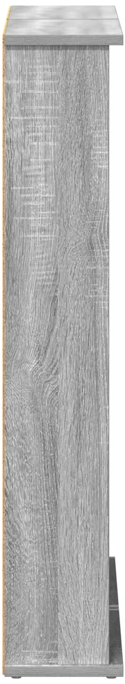 CD spinta 2 vnt. Pilka Sonoma 60 x 17 x 92 cm Apdirbta mediena