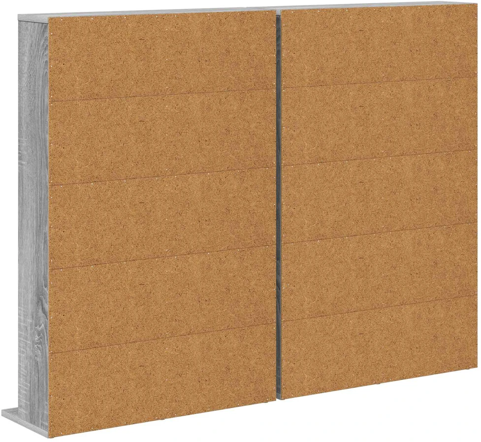 CD spinta 2 vnt. Pilka Sonoma 65 x 23,5 x 97,5 cm