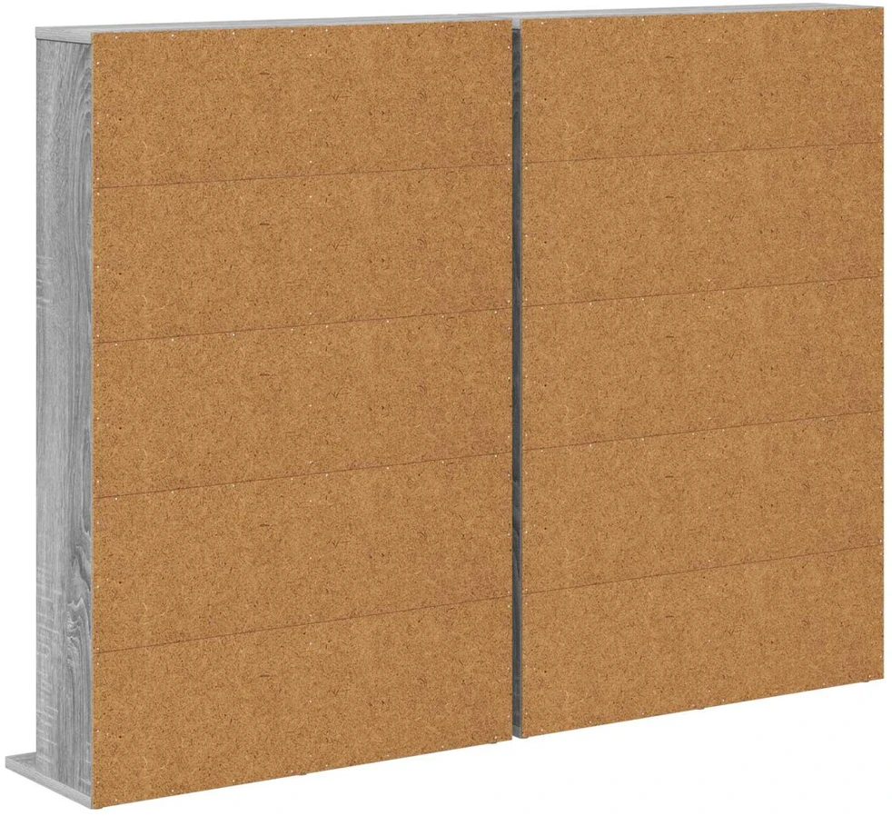 CD spinta 2 vnt. Pilka Sonoma 65 x 23,5 x 97,5 cm