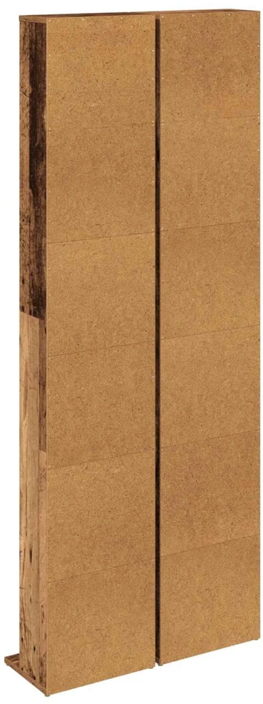 CD spinta 2 vnt. Sendintos medienos 33 x 23,5 x 175 cm