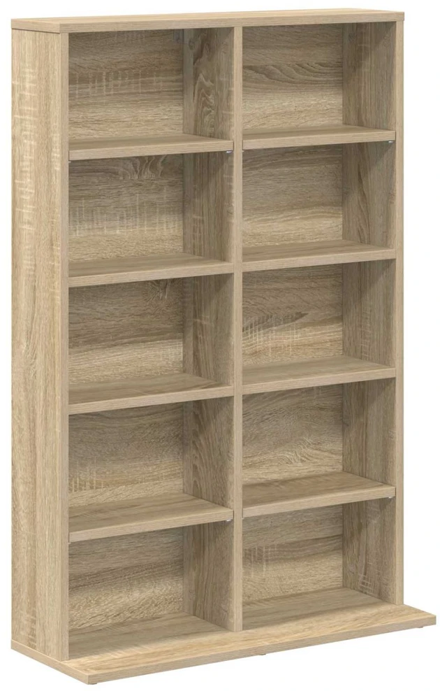 CD spinta 2 vnt. Sonoma ąžuolas 65 x 23,5 x 97,5 cm