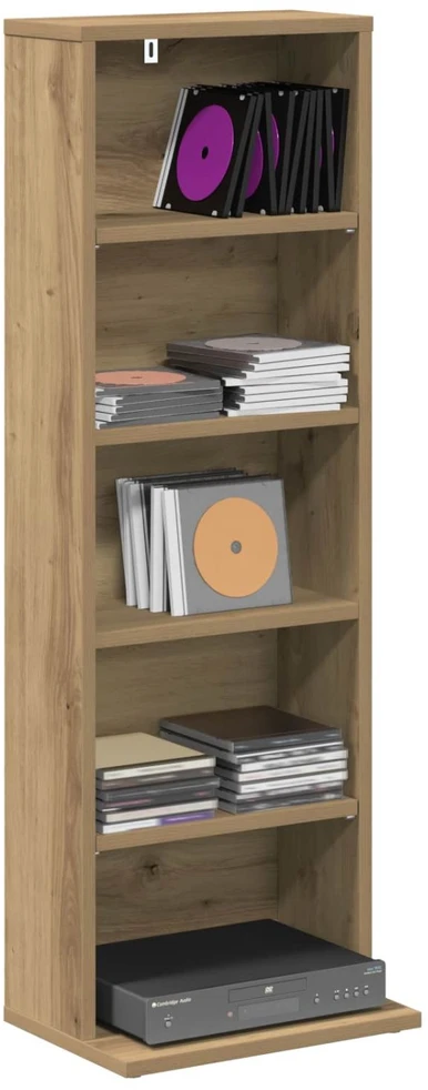 CD spinta Artisano ąžuolo 33 x 23,5 x 97,5 cm Apdirbta mediena