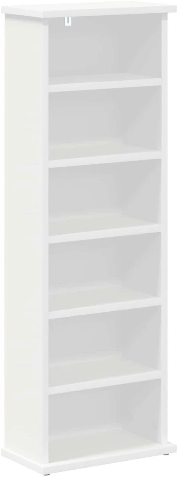 CD spinta Balta 60 x 17 x 92 cm Apdirbta mediena