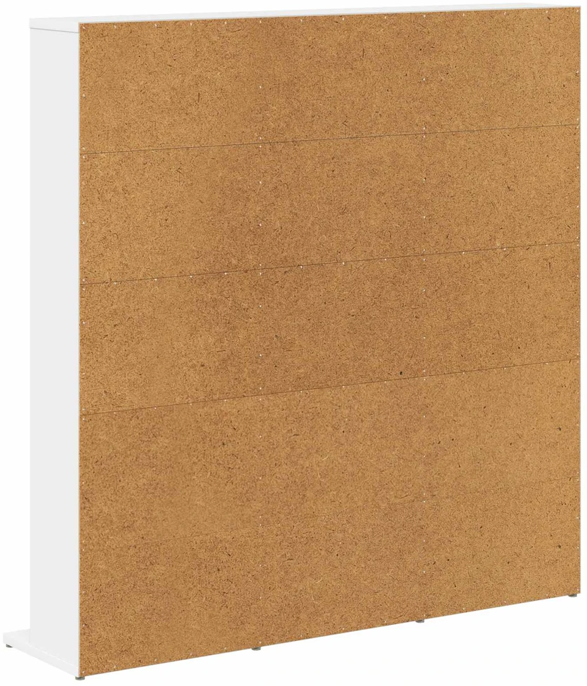 CD spinta Balta 96 x 23,5 x 97,5 cm Apdirbta mediena