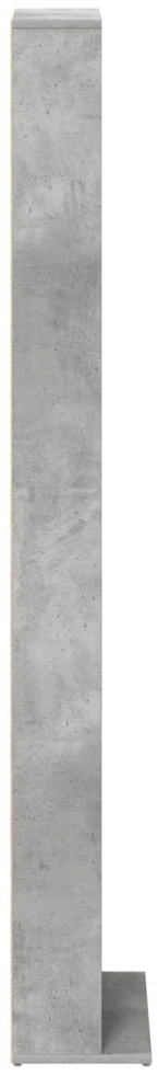 CD spinta Betono pilka 33 x 23,5 x 175 cm Apdirbta mediena