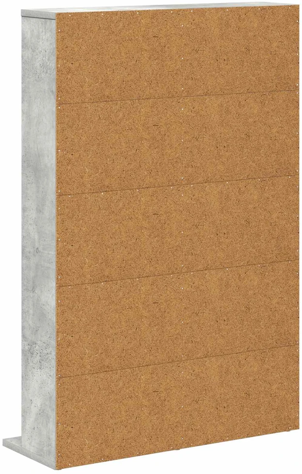 CD spinta Betono pilka 65 x 23,5 x 97,5 cm Apdirbta mediena