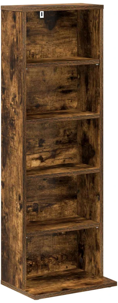 CD spinta Dūminio ąžuolo 33 x 23,5 x 97,5 cm Apdirbta mediena