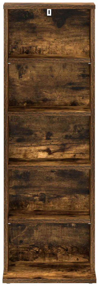 CD spinta Dūminio ąžuolo 33 x 23,5 x 97,5 cm Apdirbta mediena