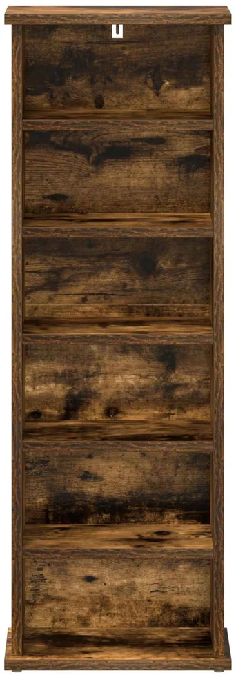 CD spinta Dūminio ąžuolo 60 x 17 x 92 cm Apdirbta mediena