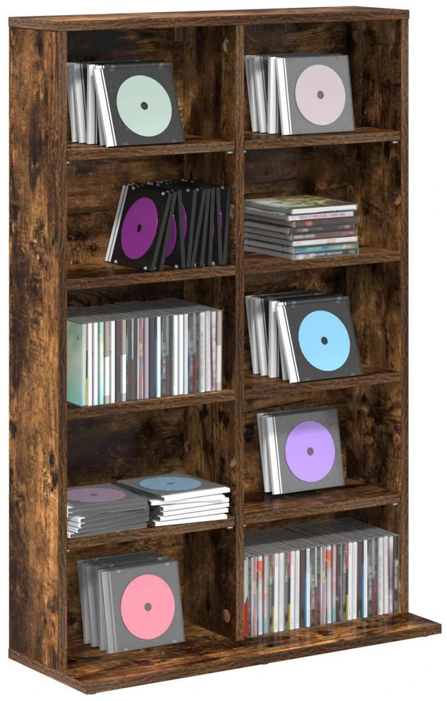 CD spinta Dūminio ąžuolo 65 x 23,5 x 97,5 cm Apdirbta mediena