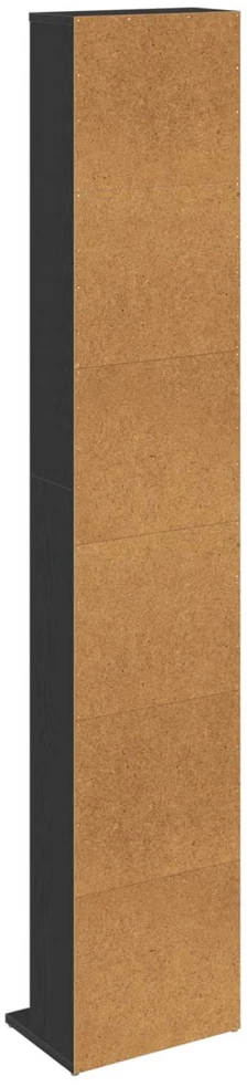 CD spinta Juodojo ąžuolo 33 x 23,5 x 175 cm Apdirbta mediena