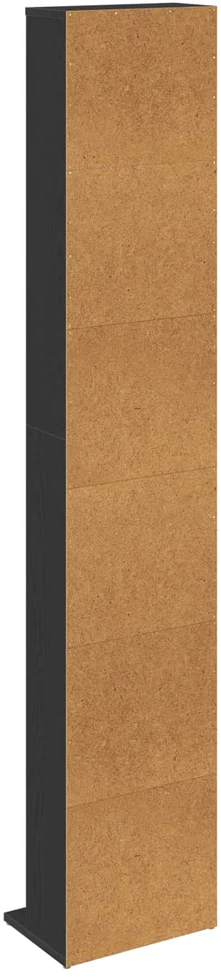 CD spinta Juodojo ąžuolo 33 x 23,5 x 175 cm Apdirbta mediena