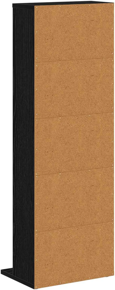 CD spinta Juodojo ąžuolo 33 x 23,5 x 97,5 cm Apdirbta mediena