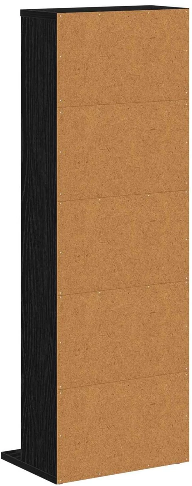 CD spinta Juodojo ąžuolo 33 x 23,5 x 97,5 cm Apdirbta mediena