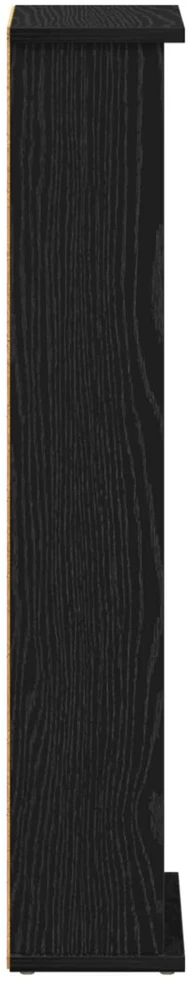 CD spinta Juodojo ąžuolo 60 x 17 x 92 cm Apdirbta mediena