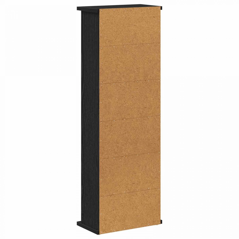 CD spinta Juodojo ąžuolo 60 x 17 x 92 cm Apdirbta mediena