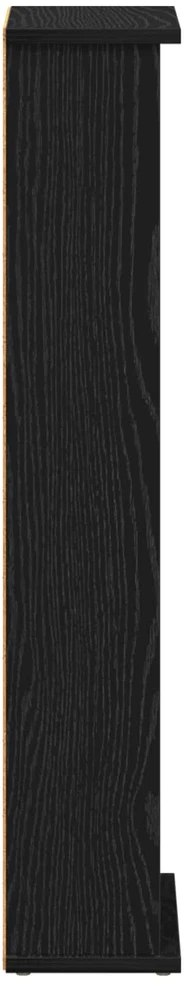 CD spinta Juodojo ąžuolo 60 x 17 x 92 cm Apdirbta mediena